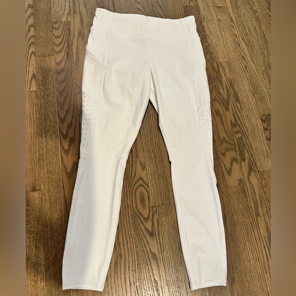 White Athleta leggings